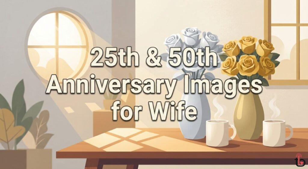 25th & 50th Anniversary Images for Wife