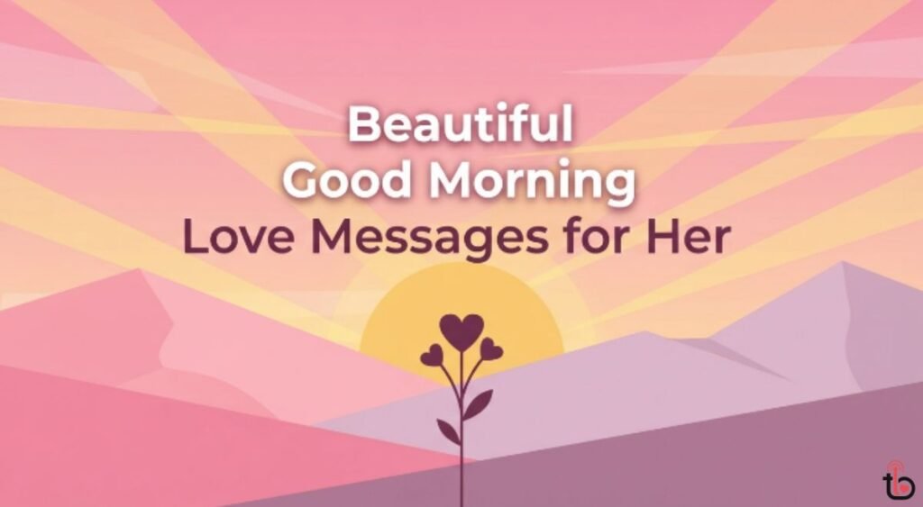 Beautiful Good Morning Love Messages for Her