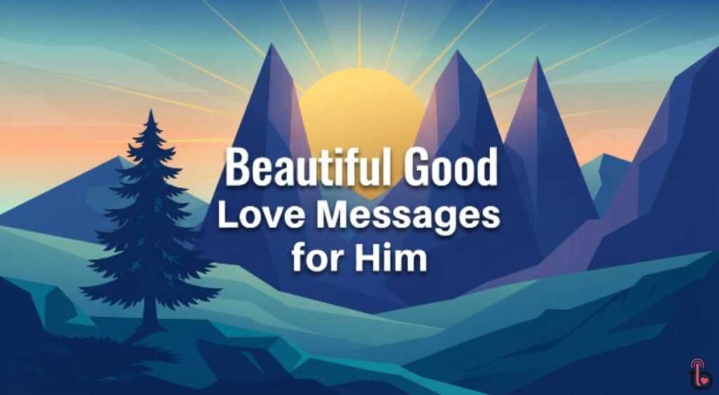 Beautiful Good Morning Love Messages for Him