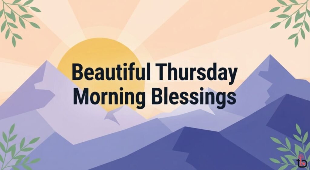 Beautiful Thursday Morning Blessings Images