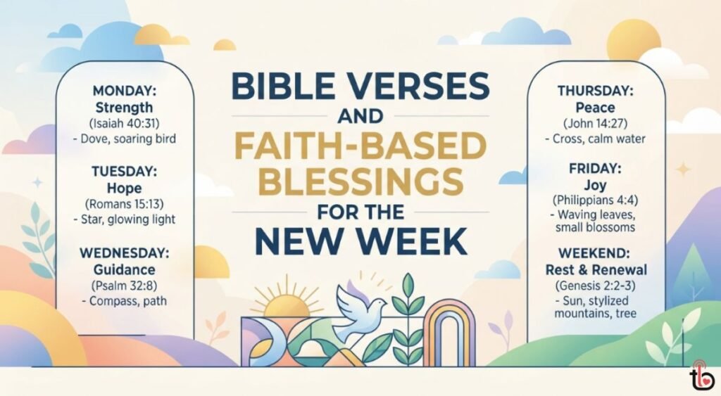 Bible Verses and Faith-Based Blessings for the New Week