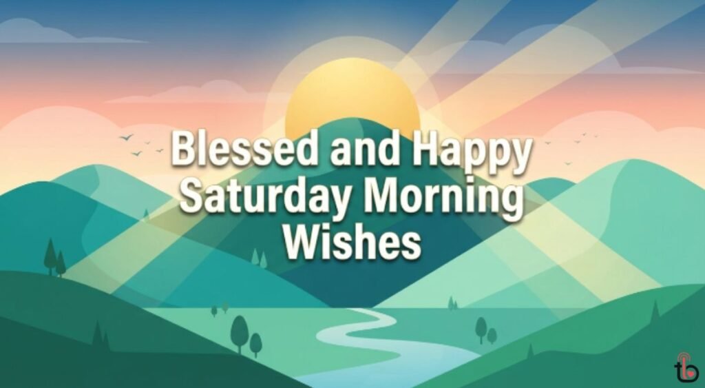 Blessed and Happy Saturday Morning Wishes