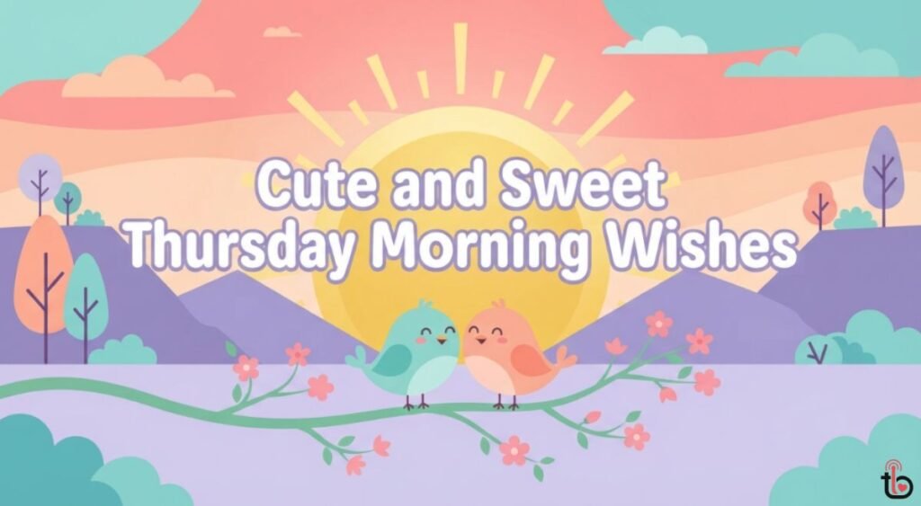 Cute and Sweet Thursday Morning Wishes