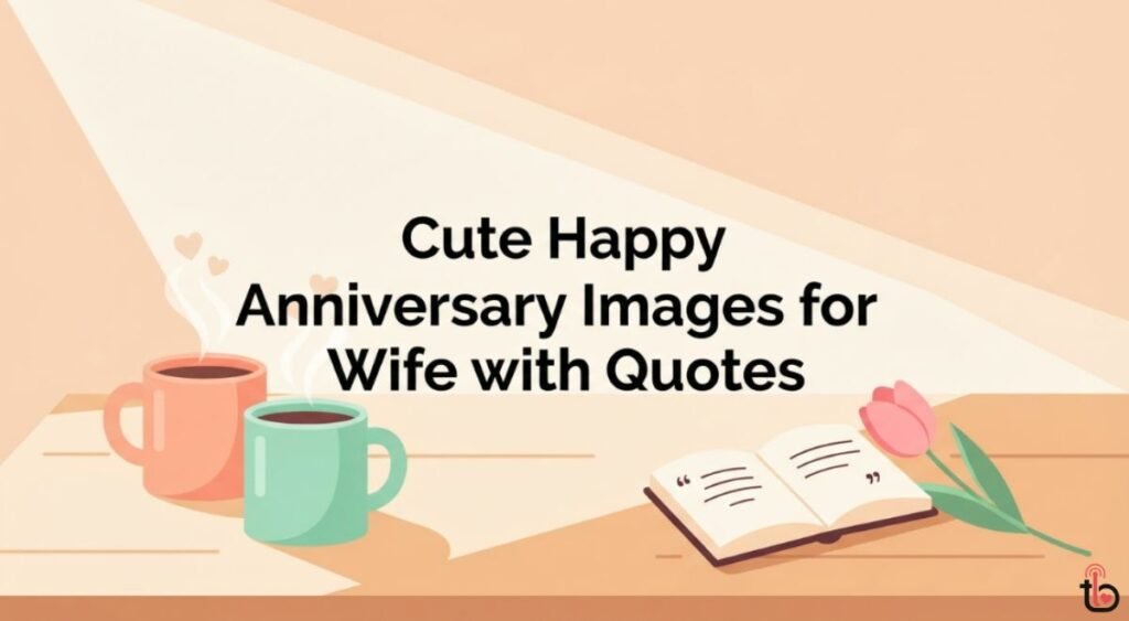 Cute Happy Anniversary Images for Wife with Quotes
