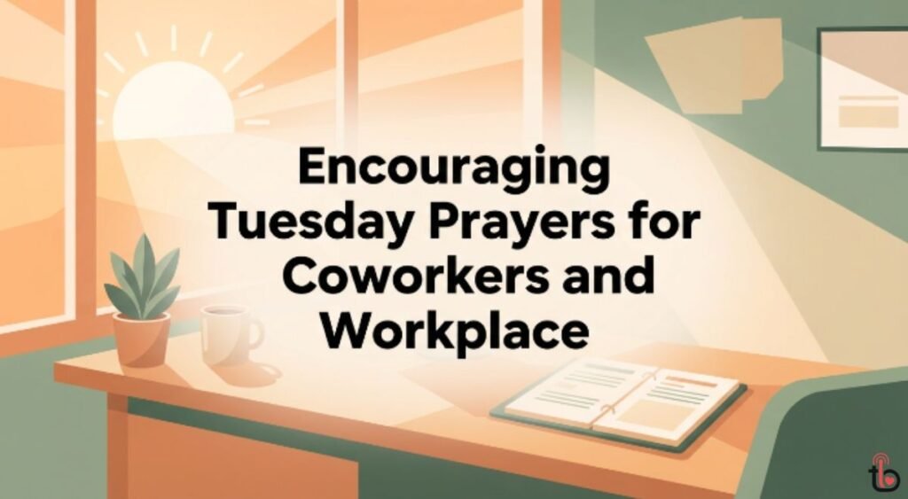 Encouraging Tuesday Prayers for Coworkers and Workplace
