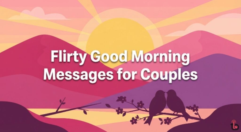 Flirty Good Morning Messages for Couples