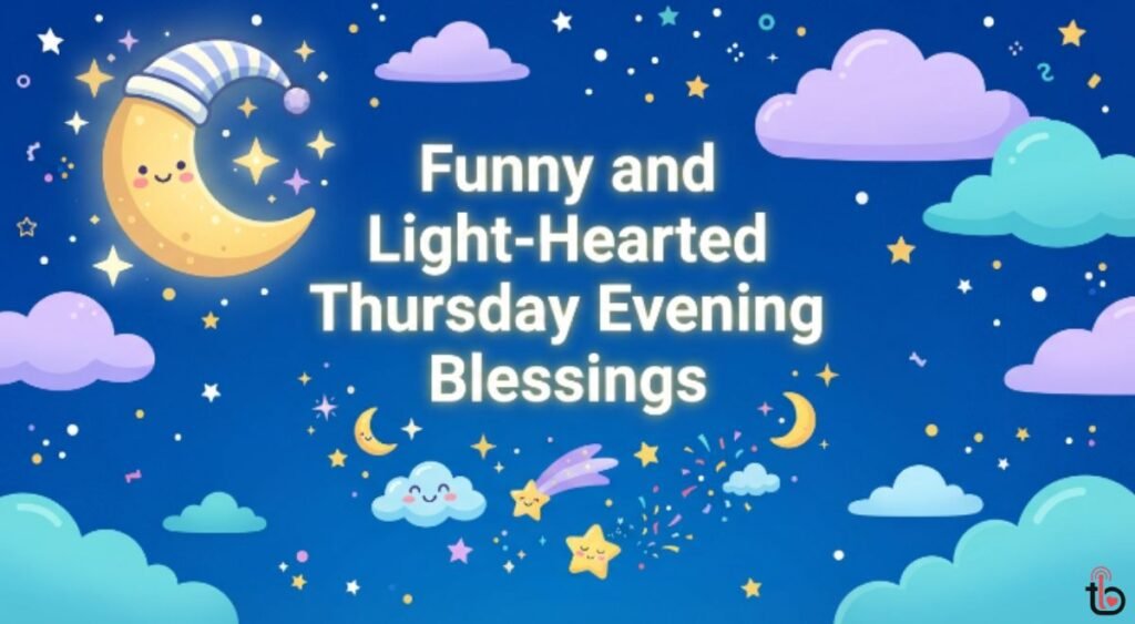 Funny and Light-Hearted Thursday Evening Blessings