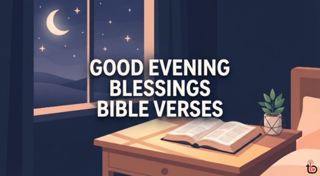 Good Evening Blessings Bible Verses