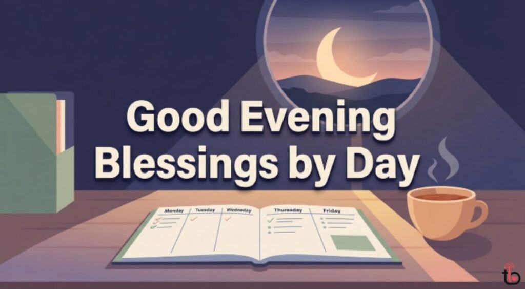 Good Evening Blessings by Day