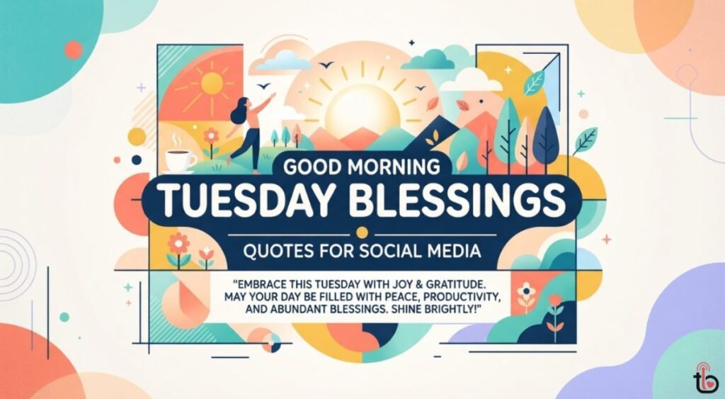 Good Morning Tuesday Blessings Quotes for Social Media