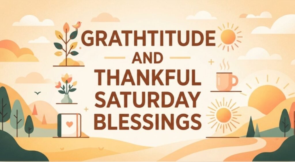 Gratitude and Thankful Saturday Blessings