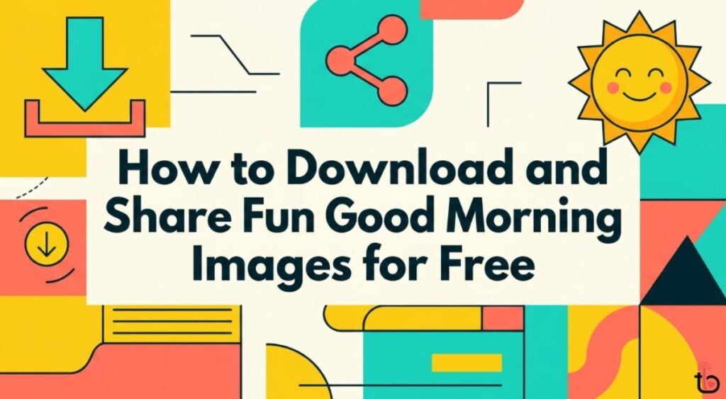 How to Download and Share Fun Good Morning Images for Free