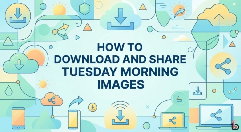 How to Download and Share Tuesday Morning Images