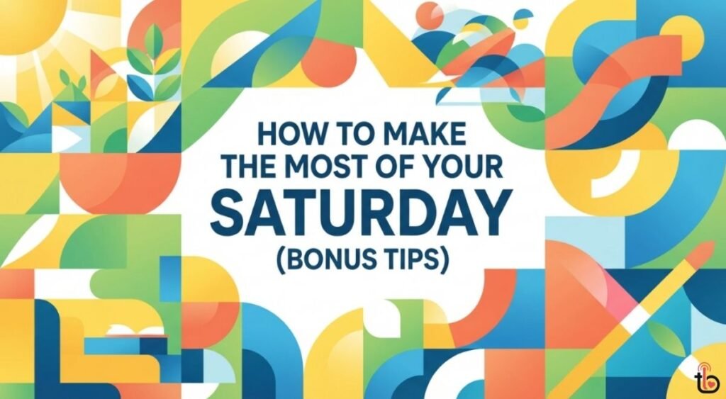 How to Make the Most of Your Saturday (Bonus Tips)