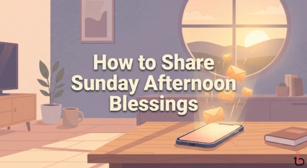 How to Share Sunday Afternoon Blessings