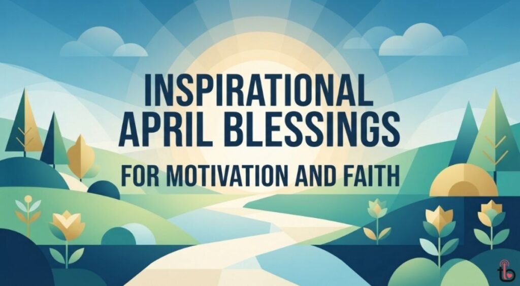 Inspirational April Blessings Images for Motivation and Faith