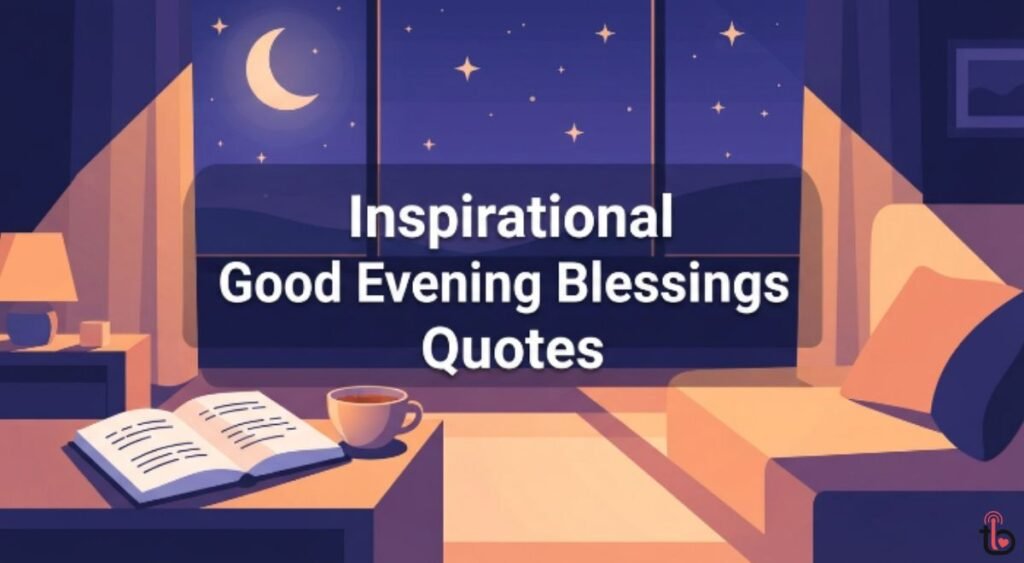 Inspirational Good Evening Blessings Quotes