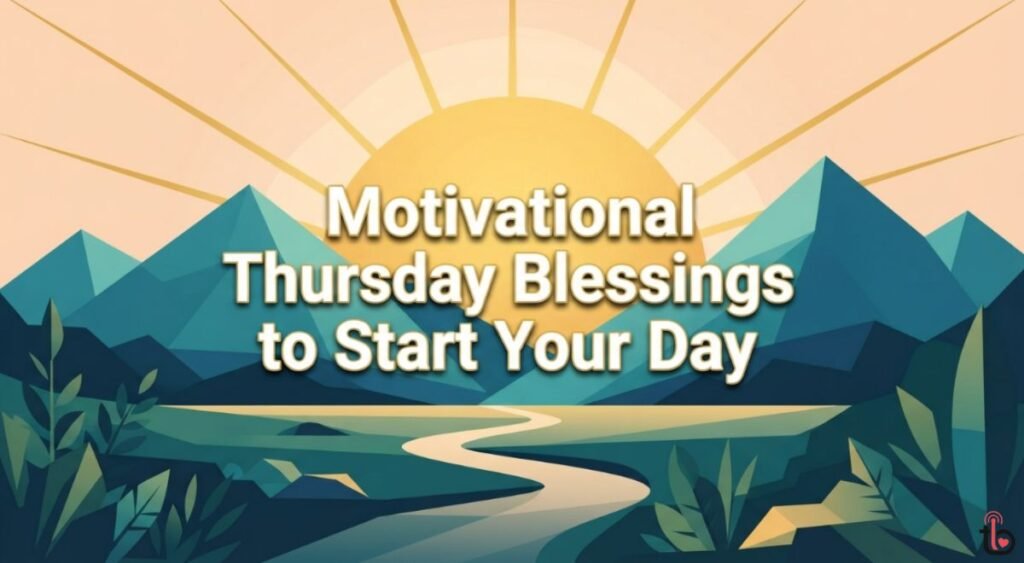 Motivational Thursday Blessings to Start Your Day