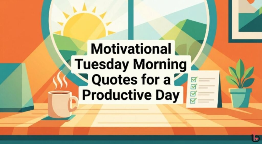 Motivational Tuesday Morning Quotes for a Productive Day