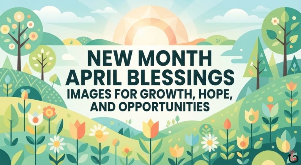 New Month April Blessings Images for Growth, Hope, and Opportunities