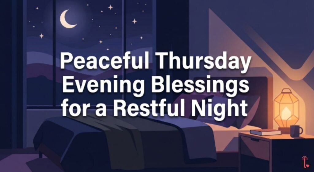 Peaceful Thursday Evening Blessings for a Restful Night