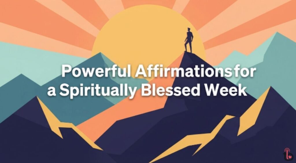 Powerful Affirmations for a Spiritually Blessed Week