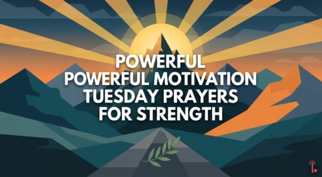 Powerful Motivation Tuesday Prayers for Strength
