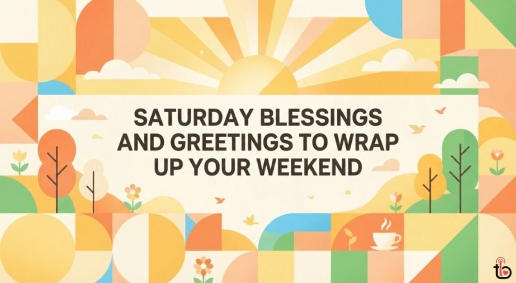 Saturday Blessings and Greetings to Wrap Up Your Weekend