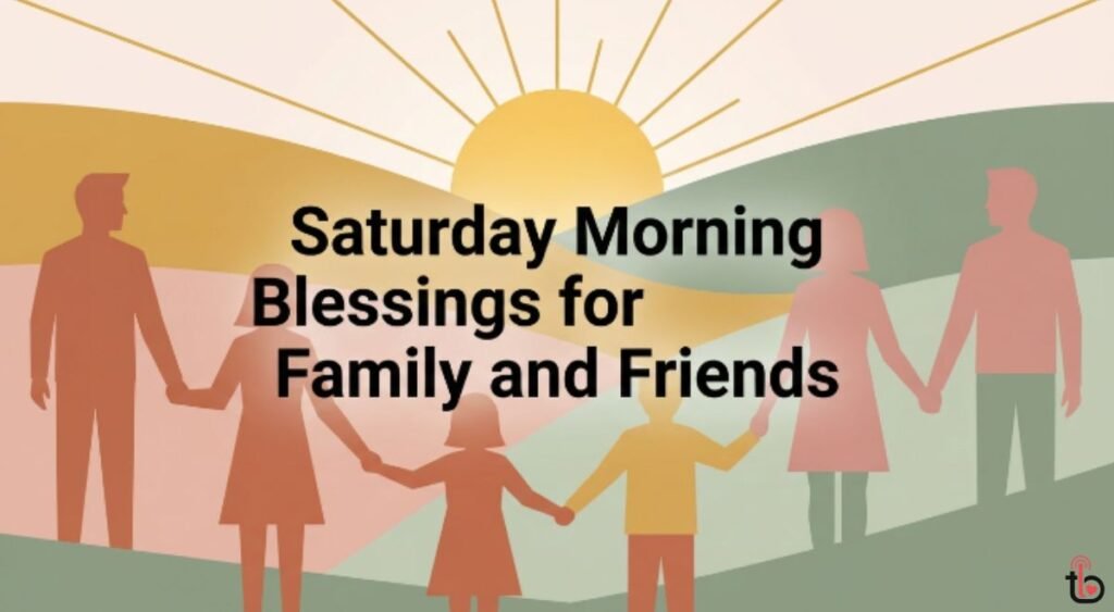 Saturday Morning Blessings for Family and Friends