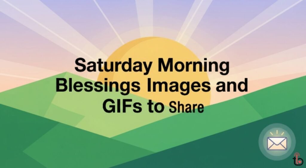 Saturday Morning Blessings Images and GIFs to Share