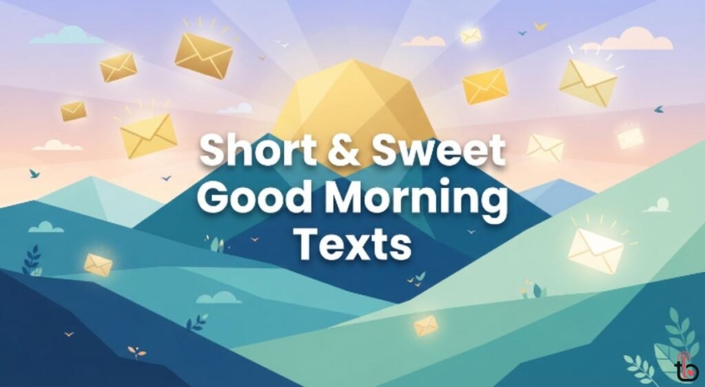 Short & Sweet Good Morning Texts