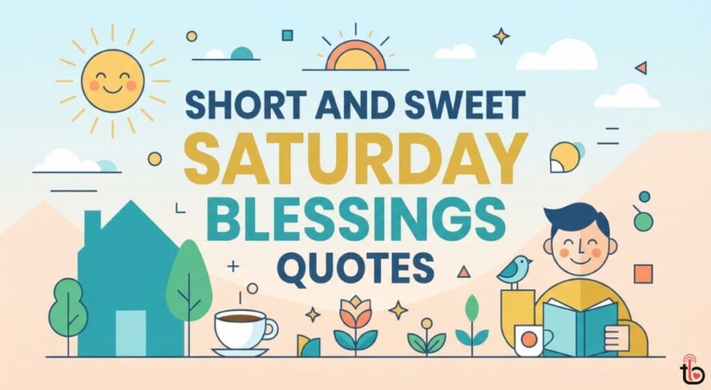 Short and Sweet Saturday Blessings Quotes
