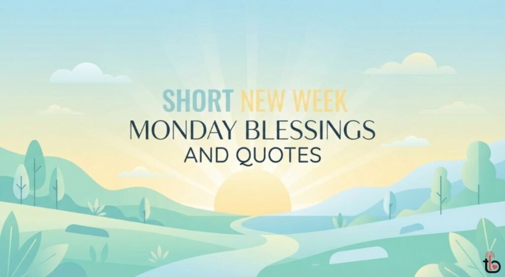Short New Week Monday Blessings and Quotes