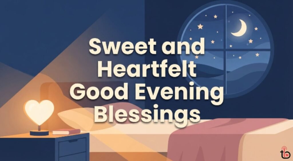 Sweet and Heartfelt Good Evening Blessings