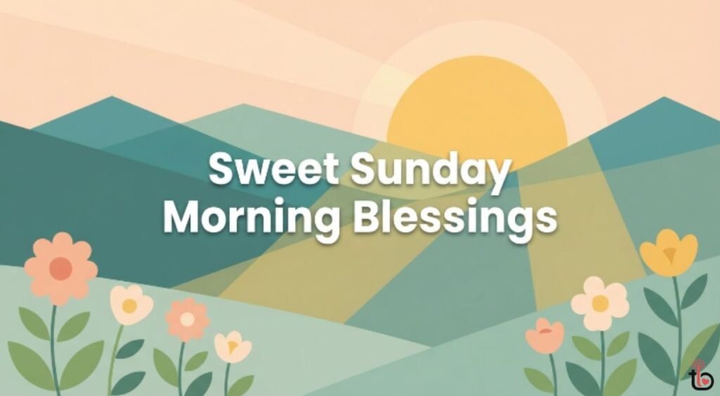 Sweet Sunday Morning Blessings