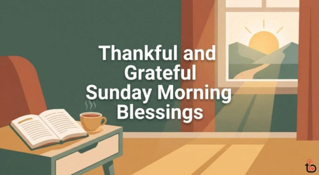 Thankful and Grateful Sunday Morning Blessings