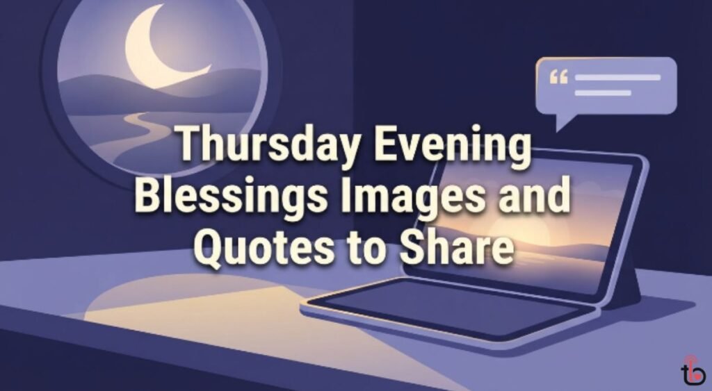 Thursday Evening Blessings Images and Quotes to Share