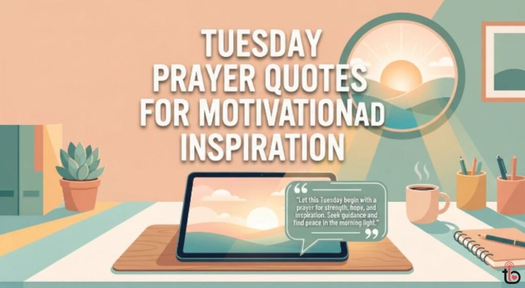 Tuesday Prayer Quotes for Motivation and Inspiration