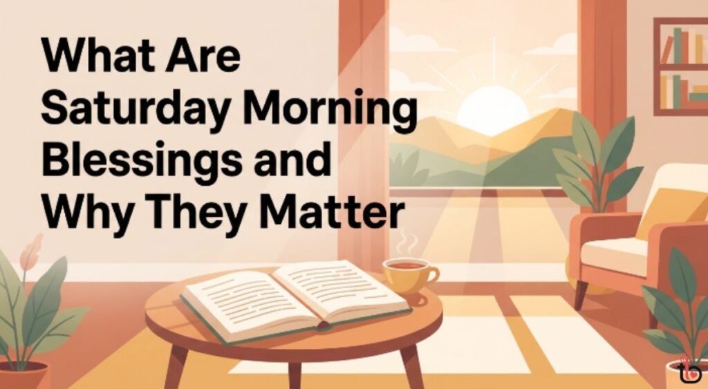 What Are Saturday Morning Blessings and Why They Matter