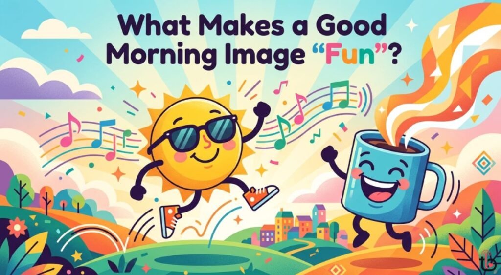 What Makes a Good Morning Image "Fun"?