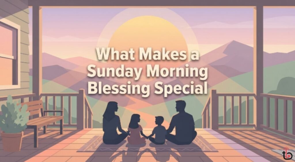 What Makes a Sunday Morning Blessing Special