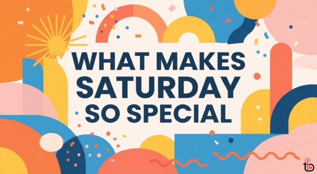 What Makes Saturday So Special