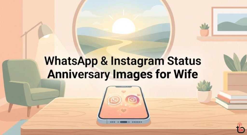 WhatsApp & Instagram Status Anniversary Images for Wife