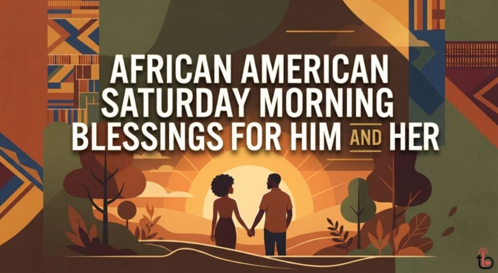 African American Saturday Morning Blessings for Him and Her