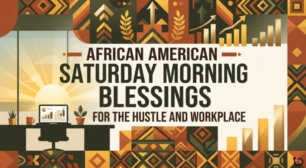 African American Saturday Morning Blessings for the Hustle and Workplace