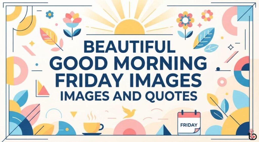 Beautiful Good Morning Friday Images and Quotes