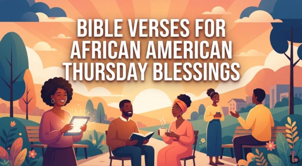 Bible Verses for African American Thursday Blessings