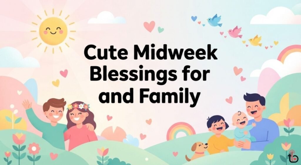 Cute Midweek Blessings for Friends and Family