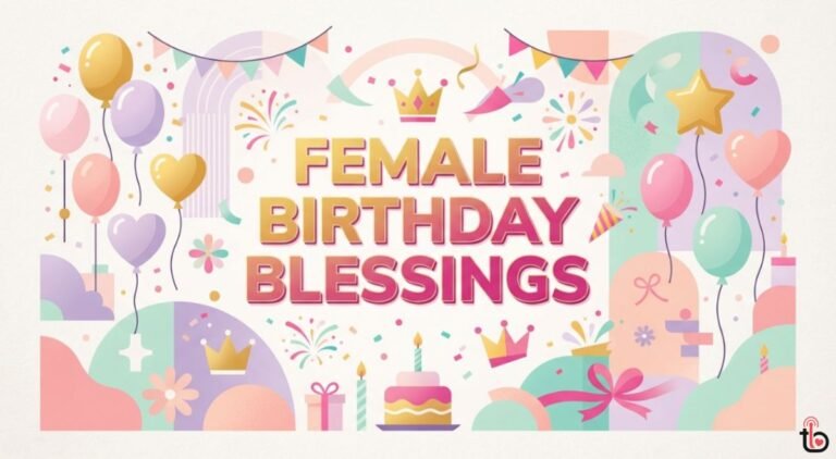 150+ Female Birthday Blessings: Heartfelt Wishes, Prayers & Messages for Every Special Woman Female Birthday Blessings