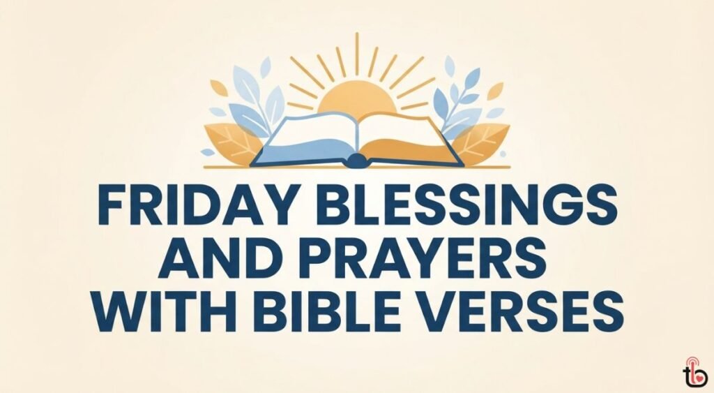 Friday Blessings and Prayers with Bible Verses